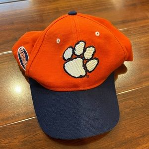 Orange clemson tigers baseball cap